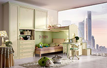 Finitura H01 patinato magnolia sovracolore verde