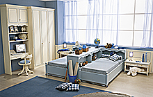 Finitura H02 Patinato Magnolia Sovracolore Azzurro