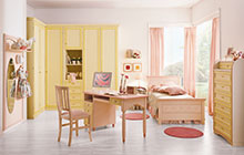 Finitura H33/H44 Rosa e Giallo Patinato con Sovracolore in tinta