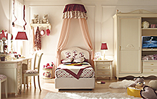 Finitura H03 patinato magnolia sovracolore rosa